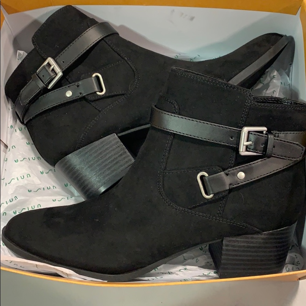 Black booties